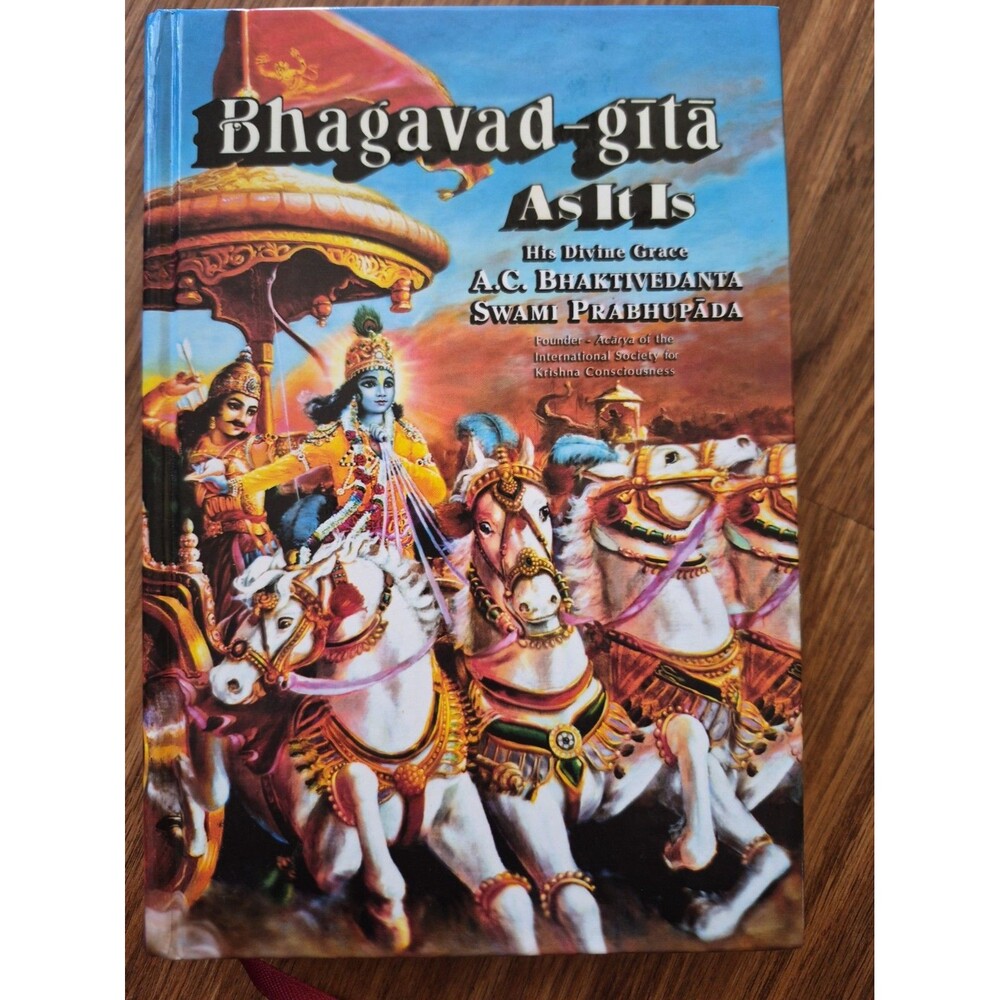 Bhagavad-gita As It Is Swami Prabhupada Edition Spiritual English Version